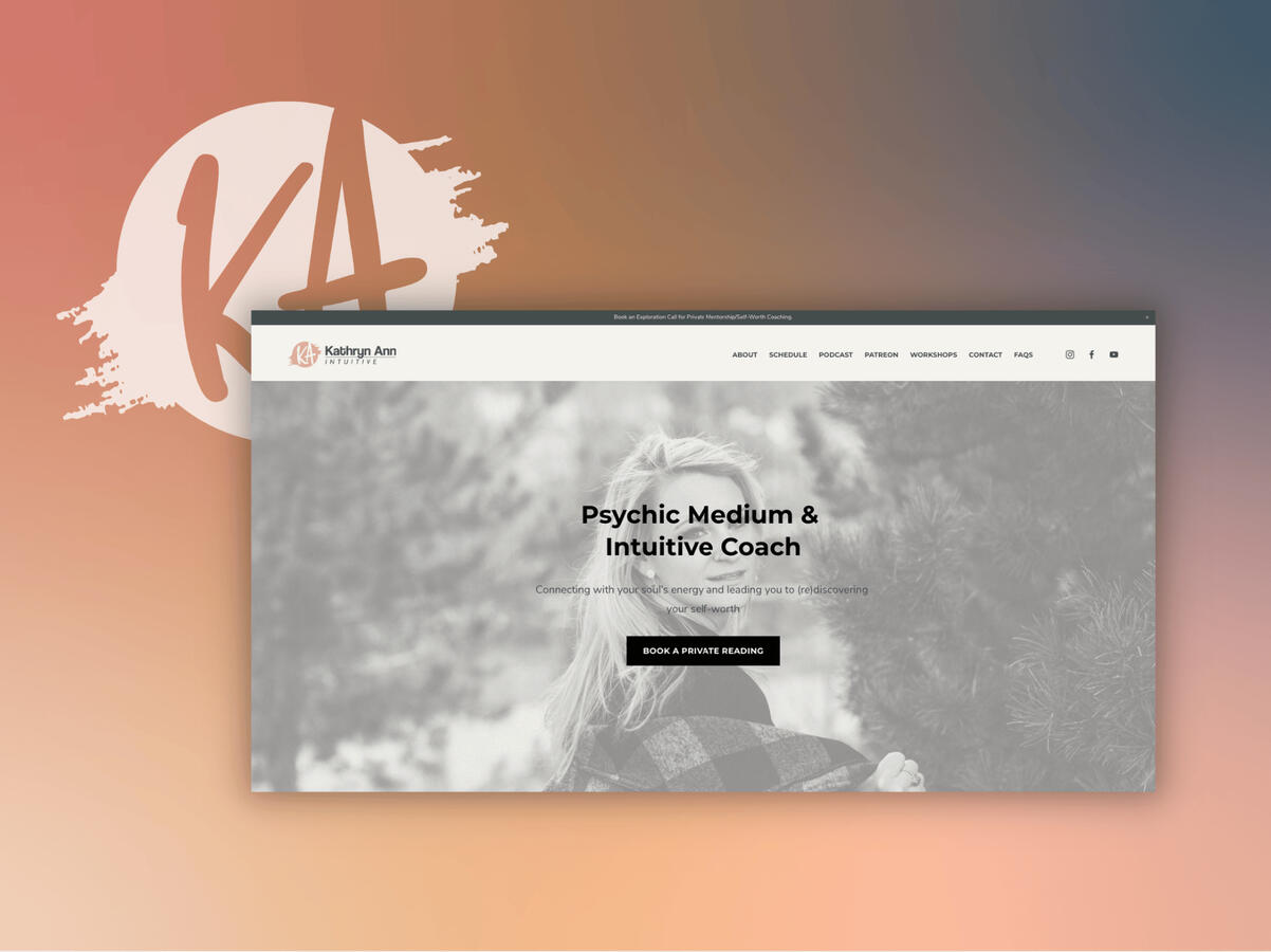 Kathryn Ann Intuitive Brand & Web Design